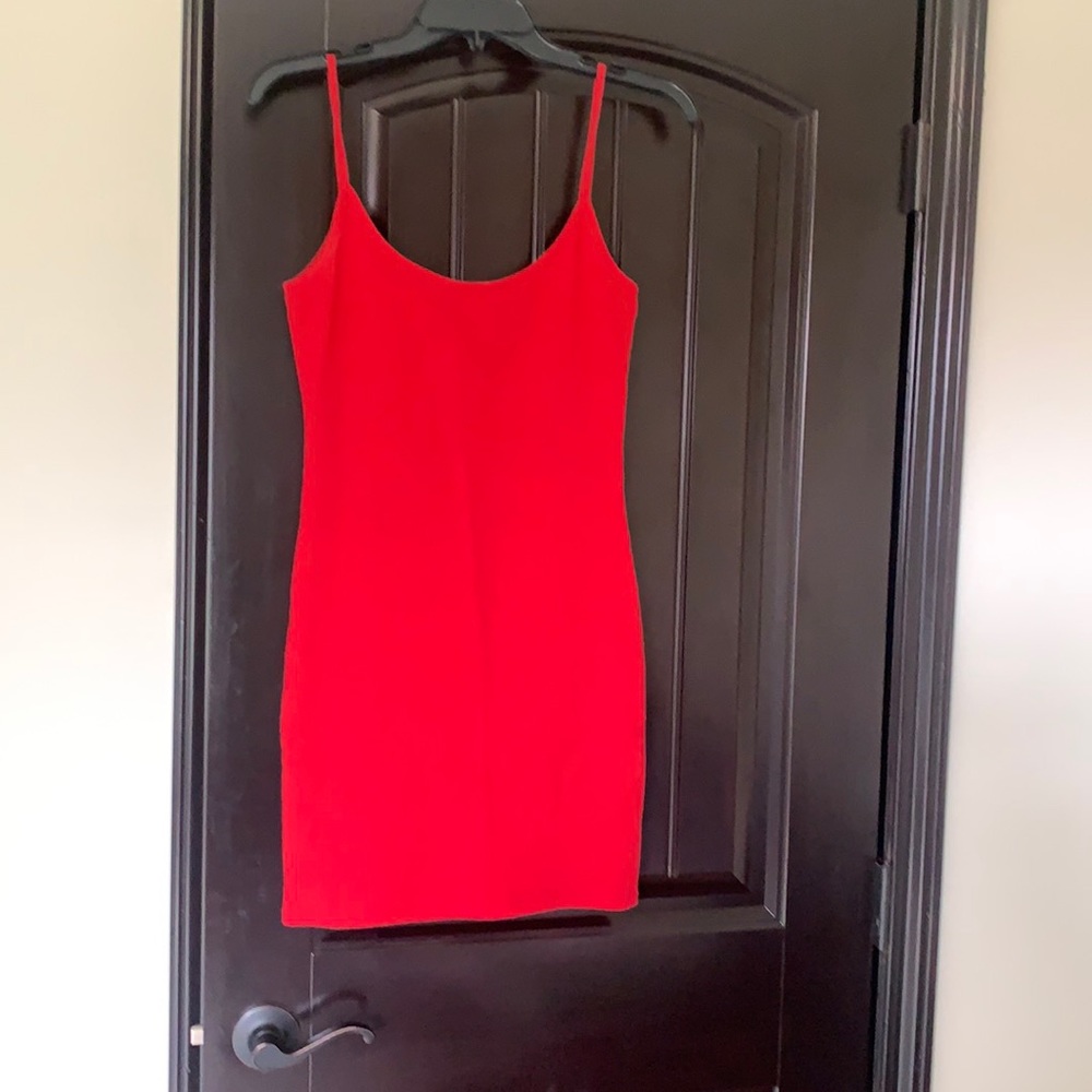 Red dress